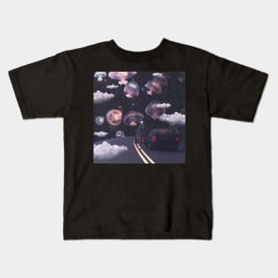 Cosmic Jellyfish Highway Kids T-Shirt